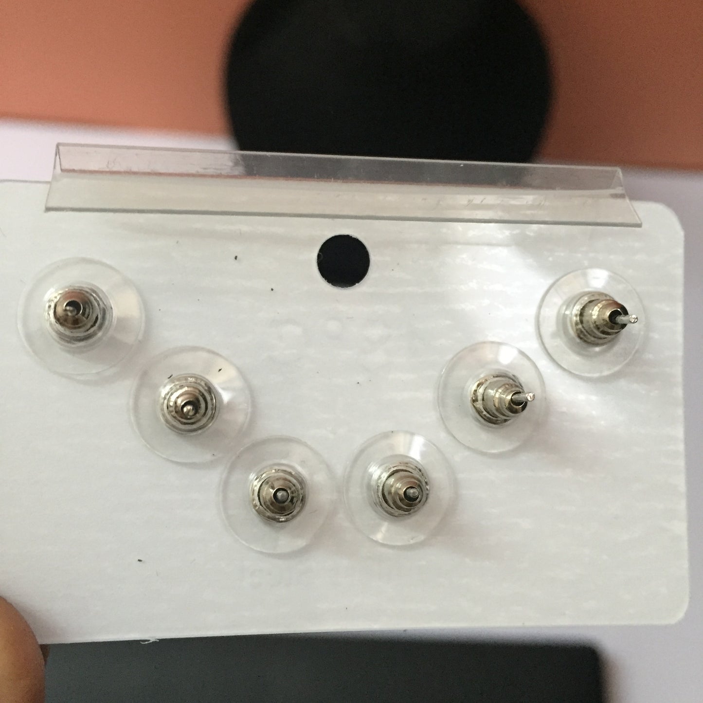 Green CZ & Pearl Stud Earrings Combo (3 Pairs) – Stainless Steel Daily & Partywear Set