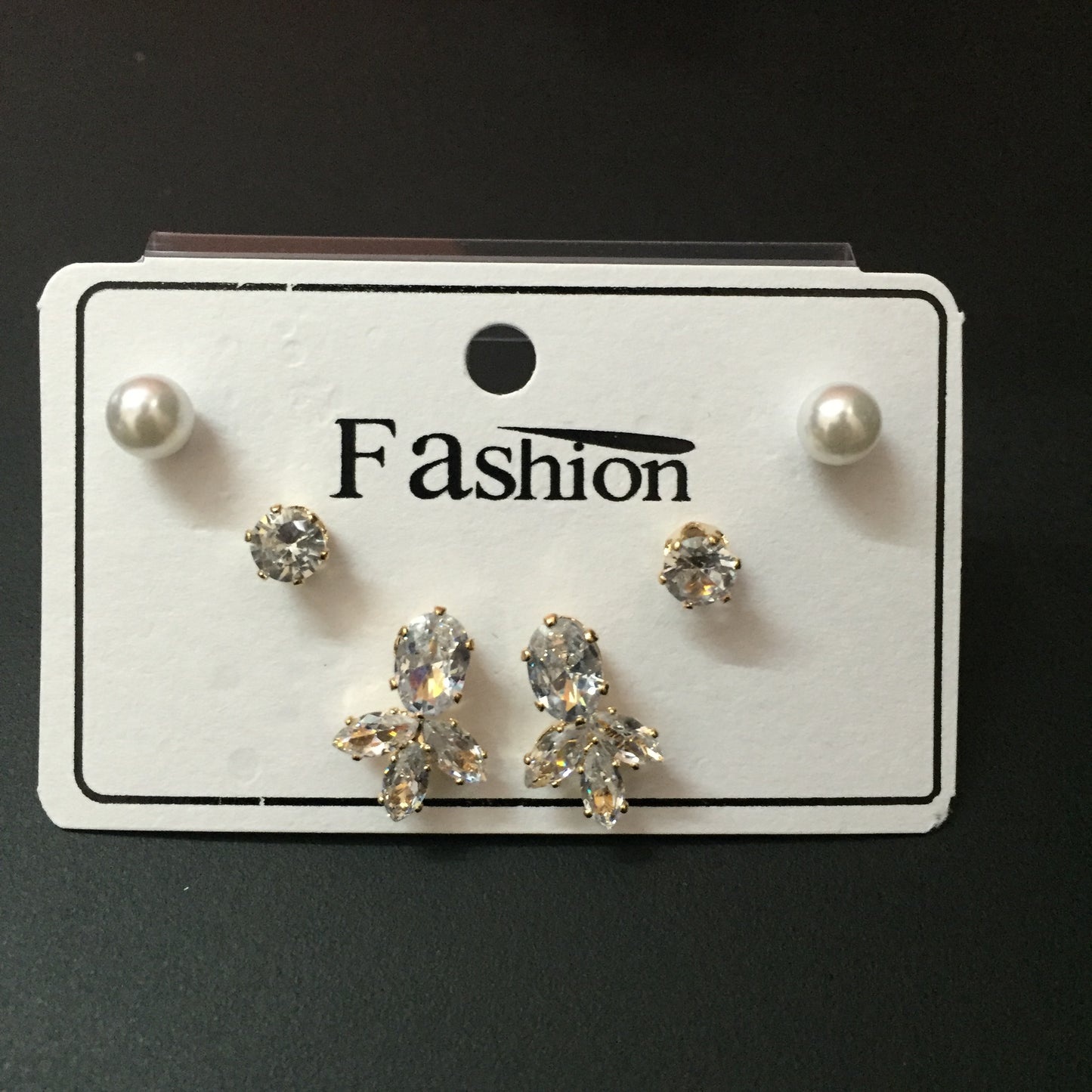 Premium CZ Drop Earrings – Gold Plated Elegant Party & Bridal Jewellery