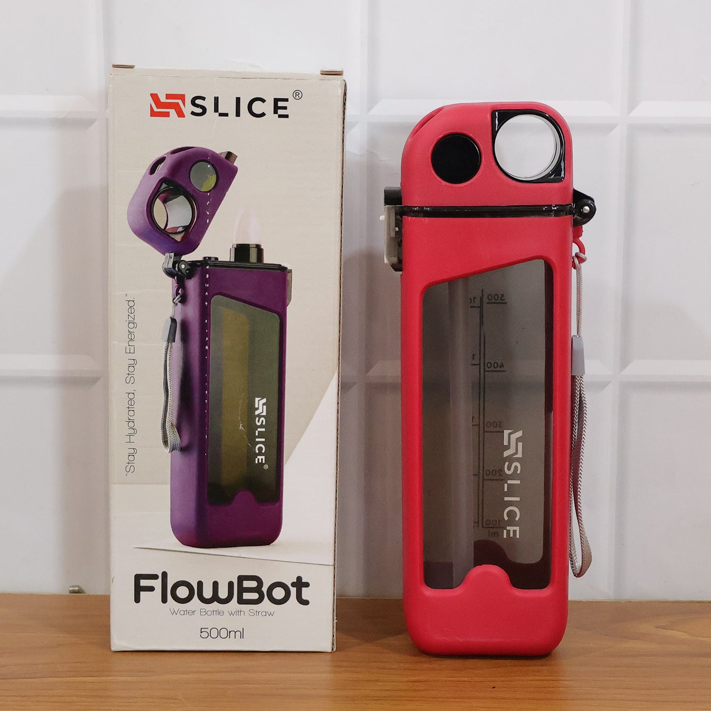 500 Ml Leakproof Portable Sports Water Bottle (1 Pc)