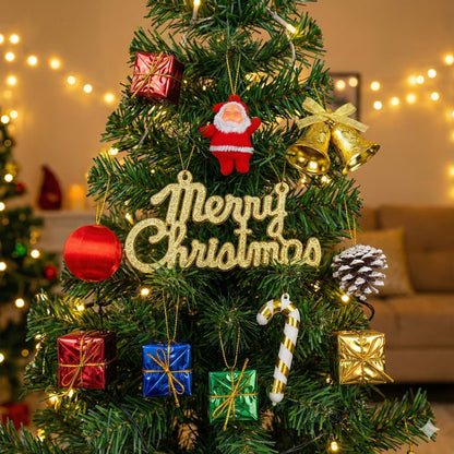 Classic Holiday Decor Starter Pack | Assorted Christmas Ornaments & Tree Toppers