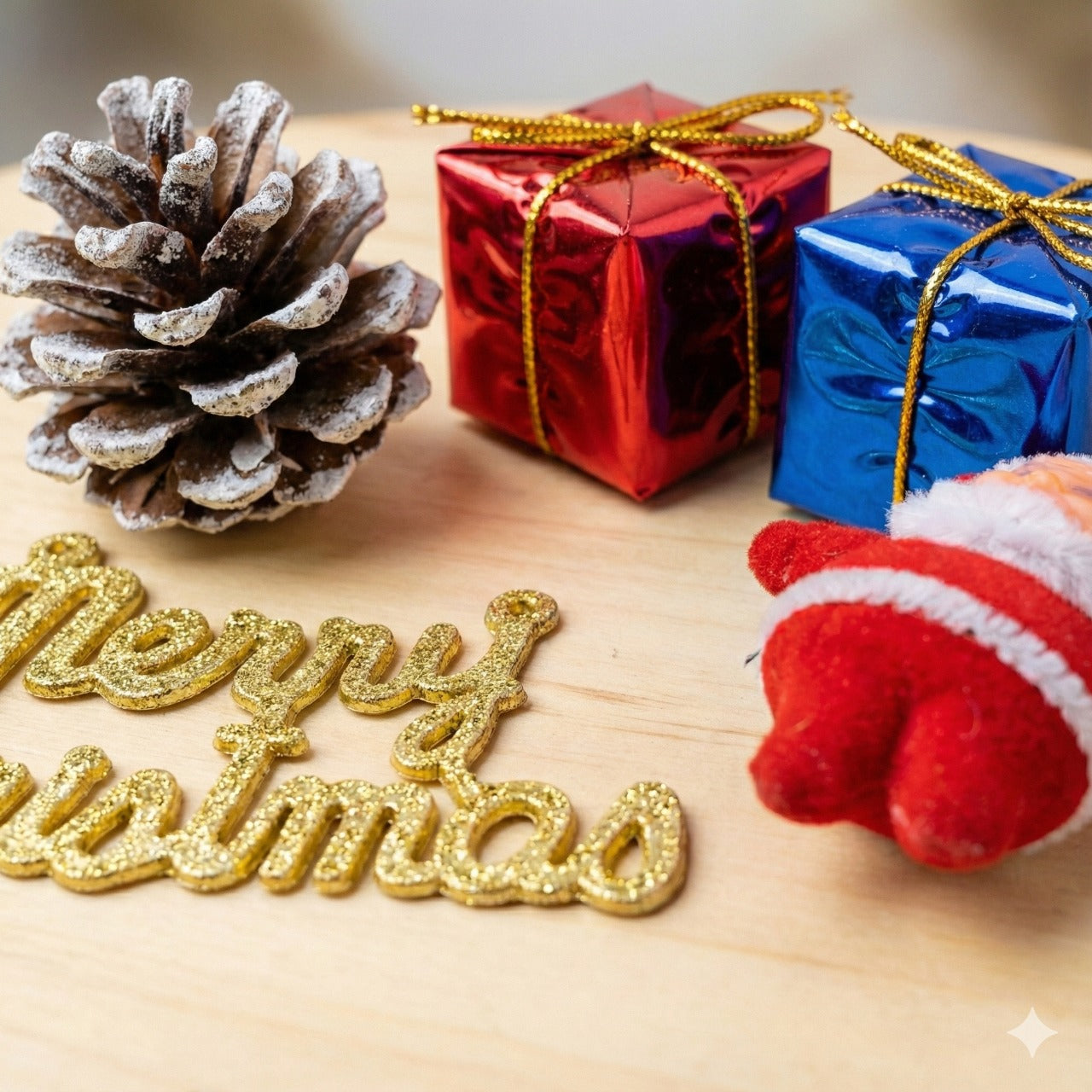 Classic Holiday Decor Starter Pack | Assorted Christmas Ornaments & Tree Toppers