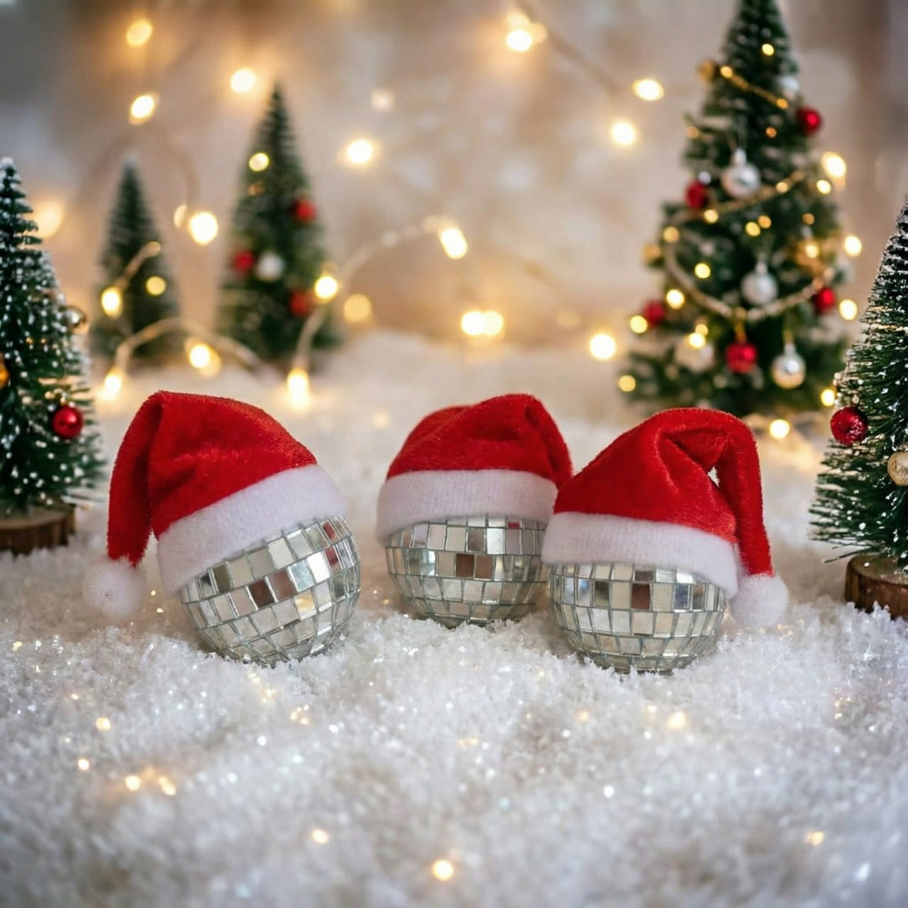 Ultimate Holiday Decor Collection - Dioramas, Snowmen, Disco Balls & Candy(pack of 3)