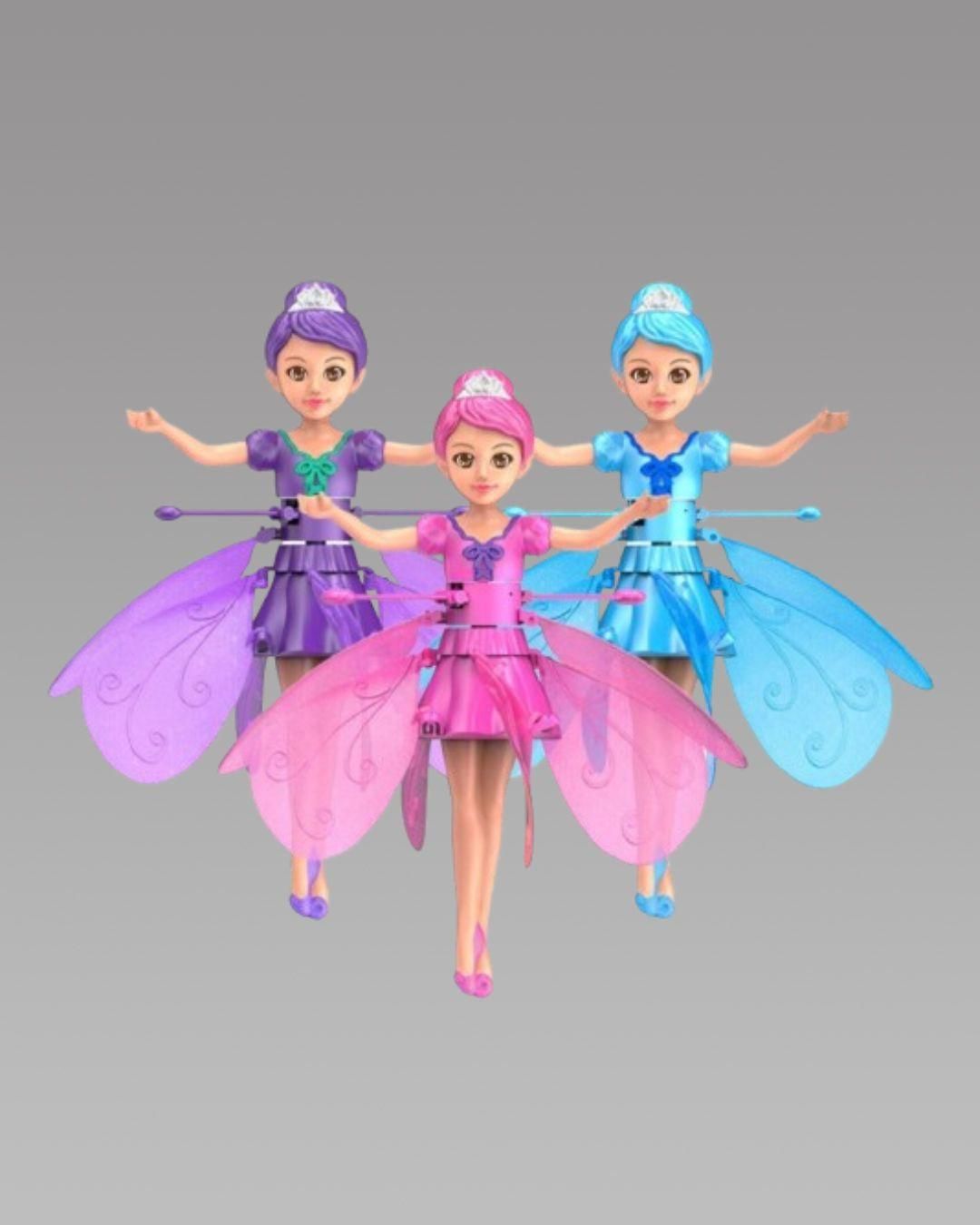 Magic Flying Fairy Toy – Self-Flying Rechargeable Hand Sensor Doll for Kids