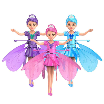 Magic Flying Fairy Toy – Self-Flying Rechargeable Hand Sensor Doll for Kids