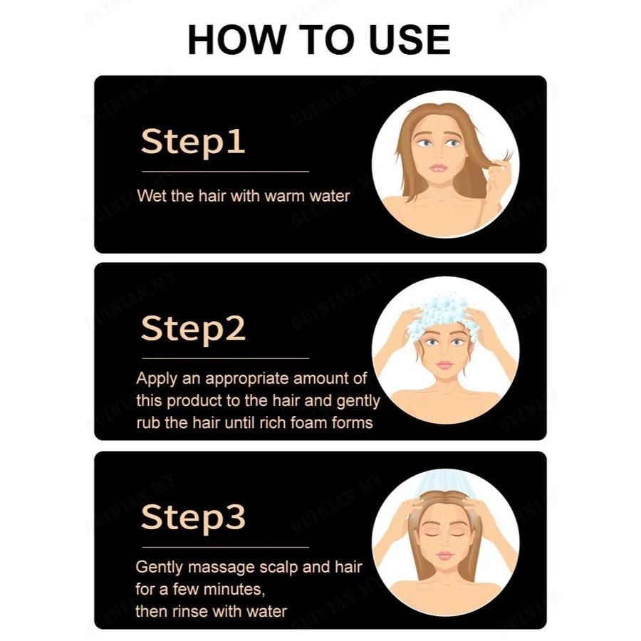 Anti Hair Loss Shampoo – Pack of 2 (600ml Total) for Hair Growth & Dandruff Control