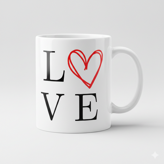 Valentines day mug