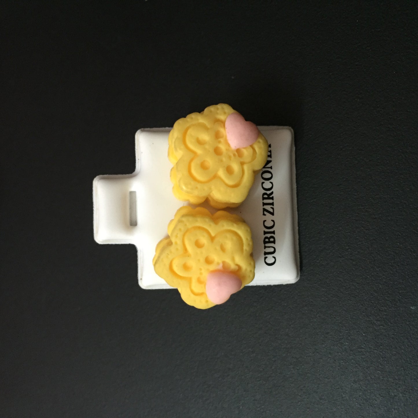 Cute Yellow Flower Stud Earrings – Kids & Girls Daily Wear Fashion Jewellery