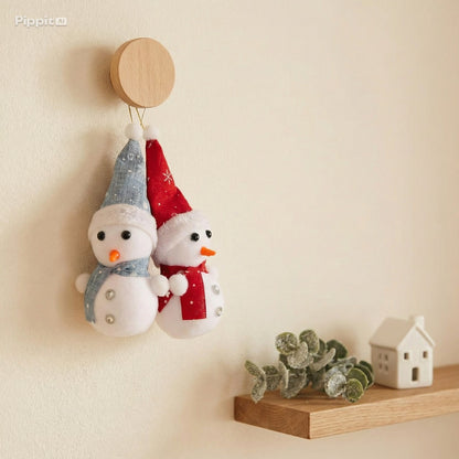 Whimsical Winter Christmas Ornament Collection - Dioramas, Snowmen & Star Assortment(pack of 2)