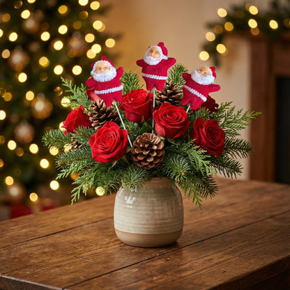 Vibrant Blue & Green Holiday Ornament Accent Set | 12-Piece Drum, Bauble, and Mini Gift Box (Pack of 6)