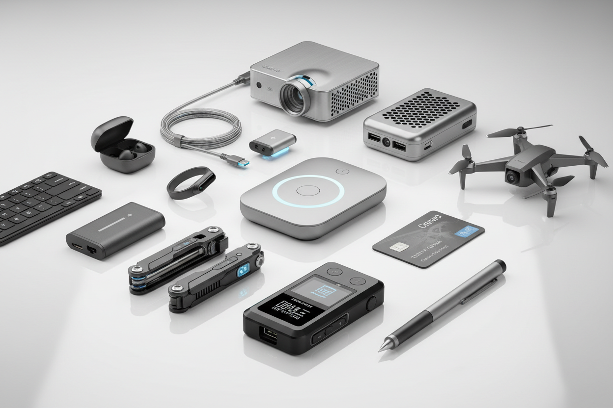 Smart tools, mini gadgets & more.